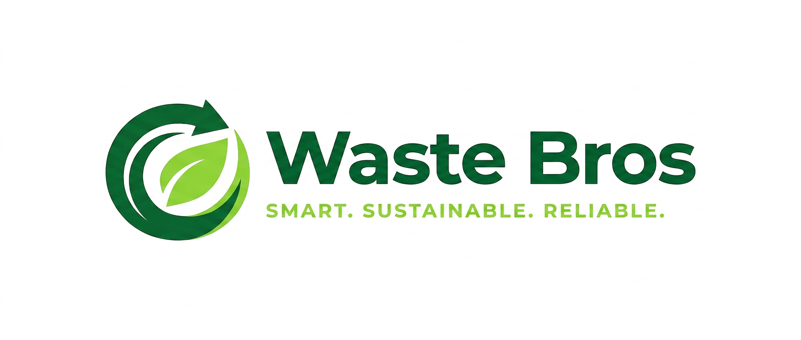 Waste Bros — Smart. Sustainable. Reliable.